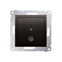 Ściemniacz dwuprzyciskowy (moduł) 40–500 W (300 VA), brąz mat D75310.01/46 Simon 54 | D75310.01/46 Kontakt Simon