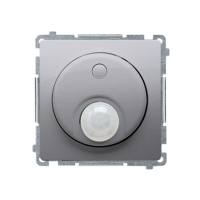 Łącznik z czujnikiem ruchu z przekaźnikiem (moduł) 8(2) A, 230V, stal inox BMCR10P.01/21 Simon Basic | BMCR10P.01/21 Kontakt Simon