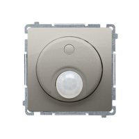 Łącznik z czujnikiem ruchu (moduł) 20-500 W, satynowy BMCR10T.01/29 Simon Basic | BMCR10T.01/29 Kontakt Simon