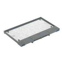 Pokrywa puszki podłogowej 4-modułowej SF4xx/1 (element zapasowy), szary | RSF004/1 Kontakt Simon