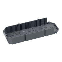 Dolna osłona ramki osprzętowej, szary, FBA450/1, Simon Connect