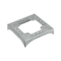 Podstawa 2 nacięcia 85x18 i 2 wycięcia 130x18 90?, aluminium, KTA8229/8, Simon Connect | KTA8229/8 Kontakt Simon