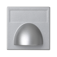 Pokrywa K45 bezpośrednia kątowa, aluminium | K10/8 Kontakt Simon