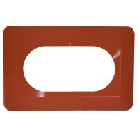 Osłona ściany podwójna czerwona TYP: OSX-220-CZE | YNS10000038 Zamel