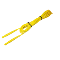 Przewód do miernika zakończony wtykami bananowymi,żółty (10m) | WAPRZ010YEBB Sonel