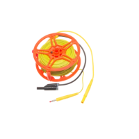 Przewód 50m ekranowany na szpuli wtyki bananowe | WAPRZ050YEBBSZE Sonel