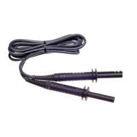 Przewód do miernika ekranowany 5kV zakończony wtykami bananowymi,czarny (1,8m) | WAPRZ1X8BLBB Sonel