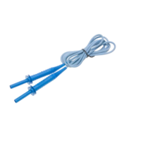 Przewód do miernika 5kV zakończony wtykami bananowymi, niebieski (1,8m) | WAPRZ1X8BUBB Sonel