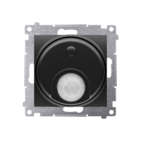 Łącznik z czujnikiem ruchu (moduł) 20-500 W, czarny mat, Simon 54 | DCR10T.01/49 Kontakt Simon