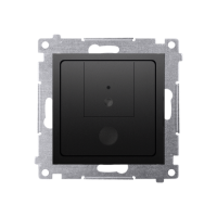 Ściemniacz dwuprzyciskowy (moduł) 40–500 W (300 VA), czarny mat, Simon 54 | D75310.01/49 Kontakt Simon