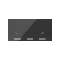 Klawisz przycisk roletowy czarny Simon 100 | 10001080-138 Kontakt Simon