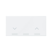 Klawisz iO Master przycisk roletowy biały mat Simon 100 | 10002081-230 Kontakt Simon