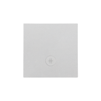 Klawisz pojedynczy z oczkiem z piktogramem krzyżowym do: SW7M, Aluminium mat Simon 55 | TKW7L/143 Kontakt Simon