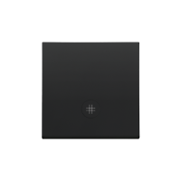 Klawisz pojedynczy z oczkiem z piktogramem krzyżowym do: SW7M, Czarny mat Simon 55 | TKW7L/149 Kontakt Simon