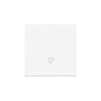 Klawisz pojedynczy z piktogramem "dzwonek" do: SP1M, Biały mat Simon 55 | TKWD1/111 Kontakt Simon