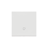 Klawisz pojedynczy z piktogramem "dzwonek" do: SP1M, Jasnoszary mat Simon 55 | TKWD1/114 Kontakt Simon