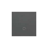 Klawisz pojedynczy z piktogramem "dzwonek" do: SP1M, Grafitowy mat Simon 55 | TKWD1/116 Kontakt Simon