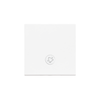 Klawisz pojedynczy z oczkiem z piktogramem "dzwonek" do: SP1M, Biały mat Simon 55 | TKWD1L/111 Kontakt Simon