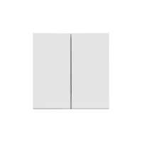 Klawisz podwójny do: SZP2M, SZW2M, Jasnoszary mat Simon 55 | TKZW2/X/114 Kontakt Simon