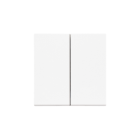Klawisz podwójny do: SW5M, SP2M, Biały mat Simon 55 | TKW5/111 Kontakt Simon