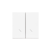 Klawisz podwójny z piktogramami "schody" do: SW6/2WM, Biały mat Simon 55 | TKW6/2/111 Kontakt Simon