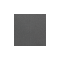 Klawisz podwójny do: SW6/2WM, SW7/2M, Grafitowy mat Simon 55 | TKW6/2/X/116 Kontakt Simon