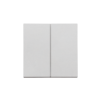 Klawisz podwójny do: SW6/2WM, SW7/2M, Aluminium mat Simon 55 | TKW6/2/X/143 Kontakt Simon