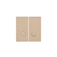 Klawisz podwójny z oczkami do: SW6/2L2M, Szampański mat Simon 55 | TKW6/2L2/144 Kontakt Simon