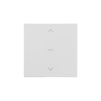 Klawisz pojedynczy do łącznika i przycisku roletowego: SZW1KM, SZP1KM, Jasnoszary mat Simon 55 | TKZW1K/114 Kontakt Simon