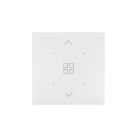 Klawisz pojedynczy z piktogramem grupy rolet do produktów elektronicznych, Biały mat Simon 55 | TKE13/111 Kontakt Simon