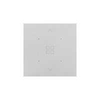 Klawisz pojedynczy z piktogramem grupy rolet do produktów elektronicznych, Aluminium mat Simon 55 | TKE13/143 Kontakt Simon