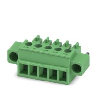 Łączniki wtykowe płytek drukowanych MC 1,5/ 5-STF-3,81, 5-biegunowy, 160V zielony | 1827732 Phoenix Contact