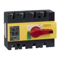 Compact INS INV, rozłącznik INS125 żółto-czerwony 125A 4P | 28927 Schneider Electric