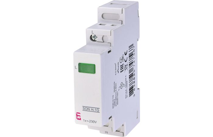 Sygnalizator obecności napiecia SON H-1G zielona LED | 002471551 Eti