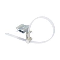 Zacisk nabijany z plastikową opaską kablową, 3-8mm półka belki, 4H24CTBW | 170180 Erico