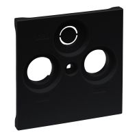 Plakietka TV-R-SAT 30mm, czarny, Suno | 721474 Legrand