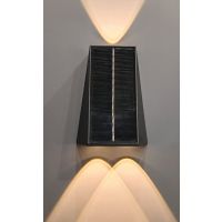 Oprawa solarna architektoniczna 3 x 1.5W 70lm 840 4000K IP54 3.7Vx1500mAh góra-dół | LGS521N BestService
