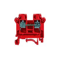 Złączka szynowa gwintowa, seria NOWA, 6,0 mm2, TS 32,35, 1 tor czerwony | 11421311 Simet