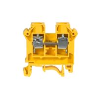 Złączka szynowa gwintowa 10mm2, TS32,35 1-tor ZSG1-10.0Nz Nowa, żółta | 11521314 Simet