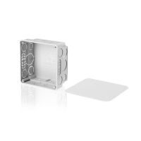 Puszka p/t rozgałęźna z pokrywą, 100 x 100 x 50 mm | 83141002 Simet