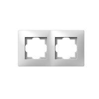 Ramka podwójna 2x uniwersalna IP20, biała, Volante | 2672-00 Elektro-Plast Nasielsk