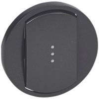 Klawisz pojedynczy podświetlany grafitowy do łączników i przycisków, Celiane | 067903 Legrand