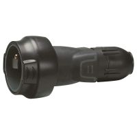 Gniazdo wtyczkowe przenośne gumowe 2P+Z, 16 A, IP44, IK08, blokada wtyczek | 050112 Legrand