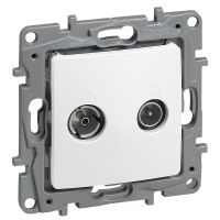 Gniazdo TV-RD zakończeniowe 10db białe Niloe/Niloe Selection | 664562 Legrand