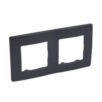 Ramka podwójna grafit Niloe | 397032 Legrand