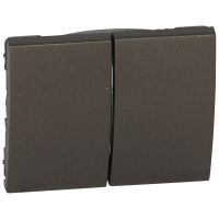 Klawisz podwójny, choco, Sistena Life | 771212 Legrand