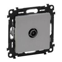 Gniazdo TV zakończeniowe, aluminium, Valena Life | 753360 Legrand