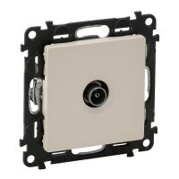 Gniazdo TV końcowe 0 - 2400 MHz kremowe, Valena Life | 753251 Legrand