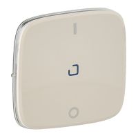 Klawisz łącznika dwubiegunowego ze wskaźnikiem/podświetleniem, kremowy, Valena Allure | 755046 Legrand