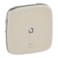 Klawisz łącznika czasowego z zaciskiem N lub bez zacisku N, kremowy, Valena Allure | 755216 Legrand